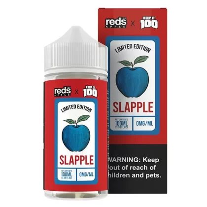 7 Daze Reds Apple x KEEP IT 100 – Slapple – 100ML E-Liquid - 6MG