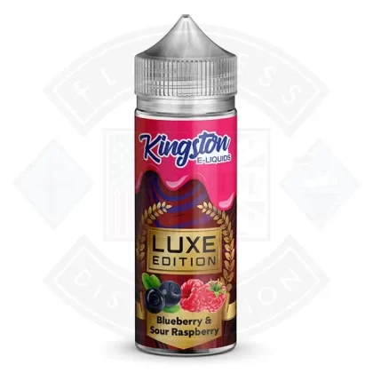 Kingston Luxe Edition – Blueberry Sour Raspberry 0mg 100ml 70/30 Shortfill - Eliquidsupply