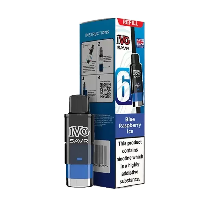 IVG SAVR Prefilled Pods - Blue Razz Cherry - Image 2
