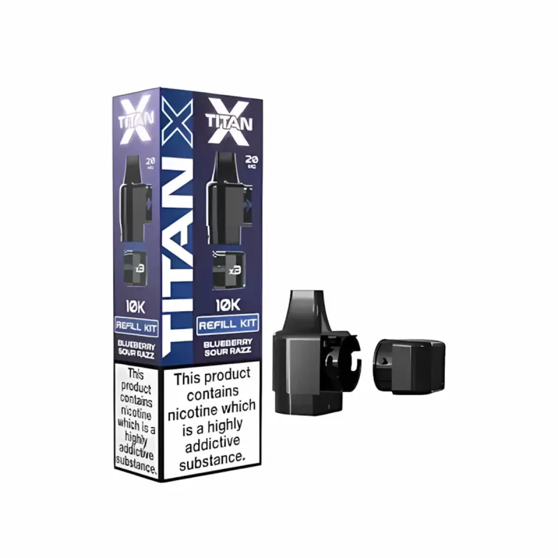 Titan X Prefilled Pods - Sour Apple - Image 3