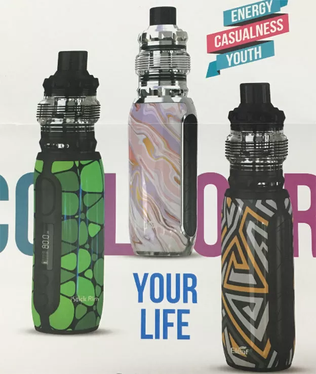 Eleaf iStick Rim 80W Kit with MELO 5 Atomizer 3000mAh & 4ml - Macaron - Image 2