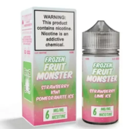 Strawberry Lime Ice E-Liquid by Frozen Fruit Monster - Size#100ml~Nicotine#3MG>6MG