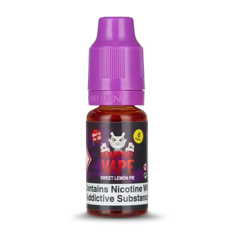 Sweet Lemon Pie E-Liquid by Vampire Vape (10ml) - 0mg