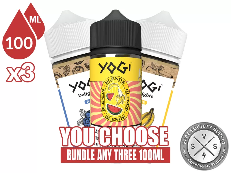 YOGI E-Juice Bundle 3x100ml (300ml)