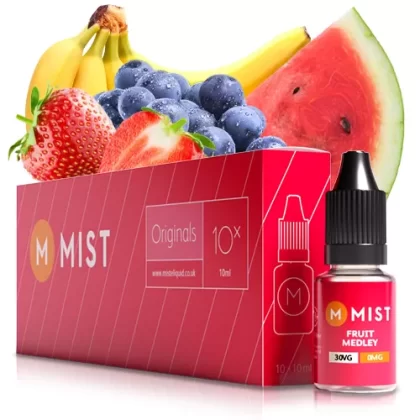 Fruit Medley E Liquid (10x10ml) - 70PG/30VG (Standard) / Medium 12mg
