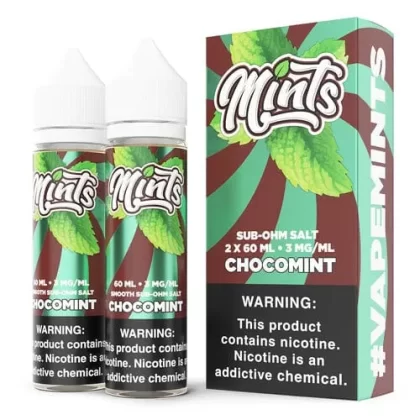 Mints Vape Co. ChocoMint 2x 60ml (120ml) Vape Juice - Eightvape