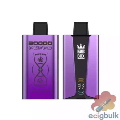 Bang Box 30000 Puffs Disposable Vape Pen with Smart Display & Adjustable Airflow