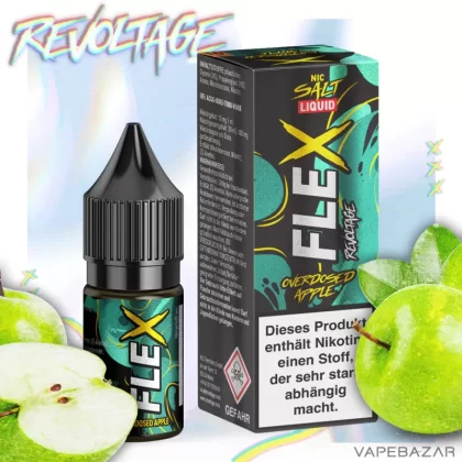 Revoltage Flex – Overdosed Apple - 10mg/ml, 20mg/ml