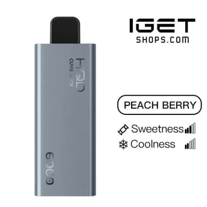 HQD Cuvie Slick 6000 – Peach Berry - Vape Store