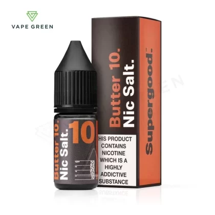 Butter 10 Nic Salt E-Liquid by Supergood - Eliquidsupply