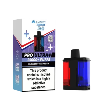 Hayati Pro Ultra Plus 25k Prefilled Pods Blueberry Raspberry - Ejuicewarehouse