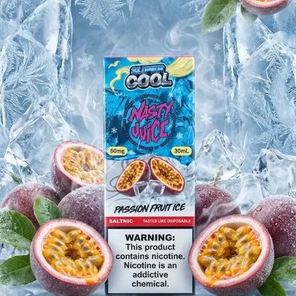 NASTY SUPER COOL PASSIONFRUIT ICE SALT ELIQUID