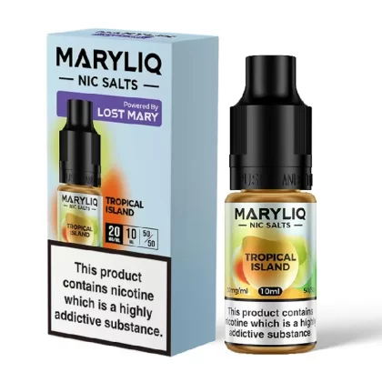 Tropical Island Maryliq Nic Salt E-Liquid by Lost Mary
