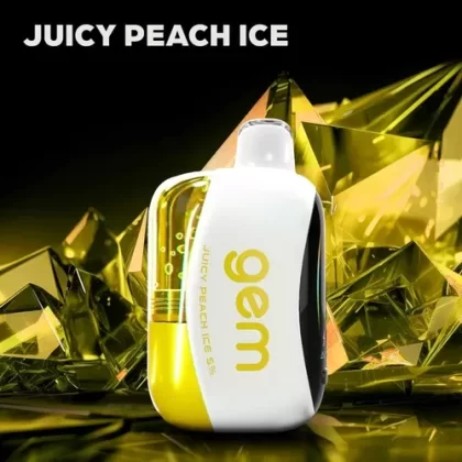 AirBar Gem Disposable Vape – Juicy Peach Ice 50mg (50000 Puffs)