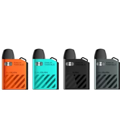 Uwell – Caliburn KOKO AK2 Pod System Kit - Classic Black, Graphite Grey