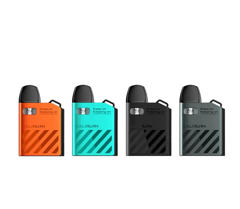 Uwell – Caliburn KOKO AK2 Pod System Kit - Classic Black, Graphite Grey