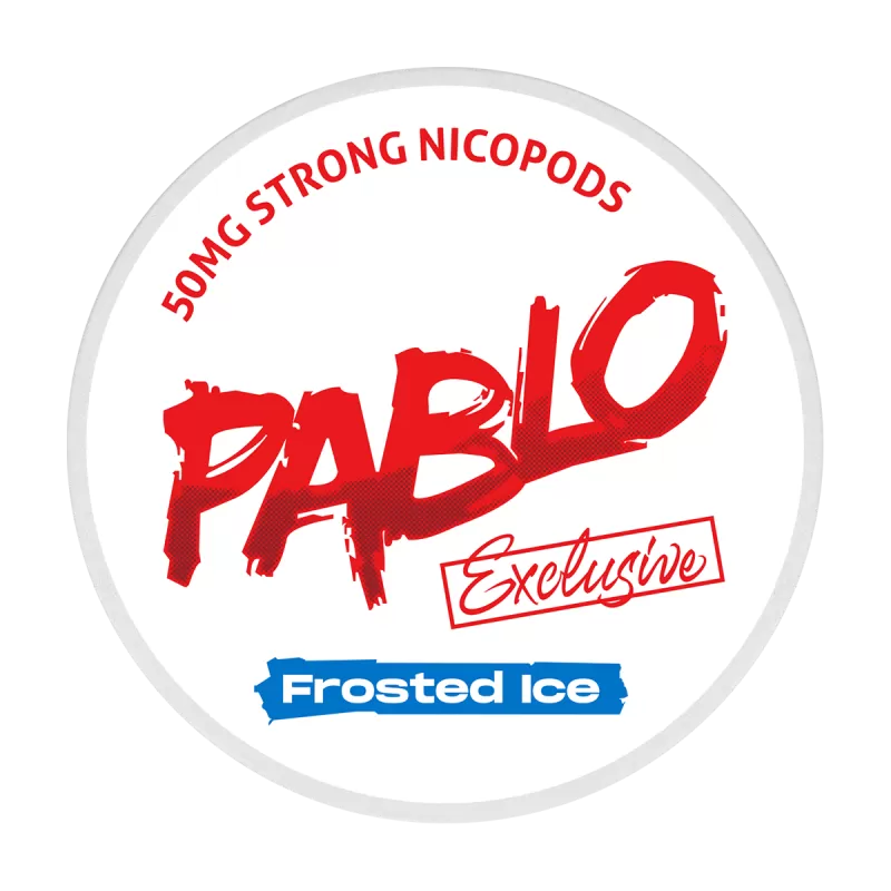 Frosted Ice Pablo Nicotine Pouches - 50mg - Vape Product