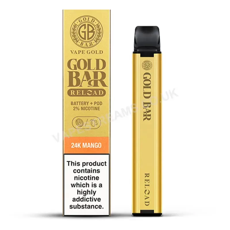 Gold Bar Reload Pod Kit - Vapestreams Co