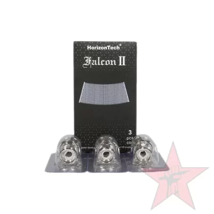 Horizontech Falcon 2 Replacement Coils – 3 Pack - Sector Mesh (0.14ohm, 70-75W)