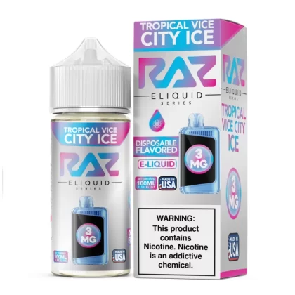 RAZ - Tropical Vice City Ice - 100ML E-Liquid - 6MG