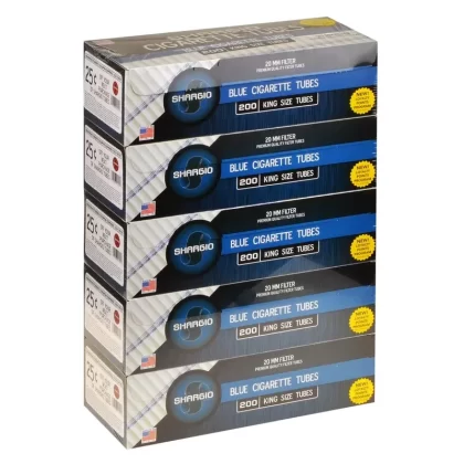 Shargio Filter Tubes Blue (Light) - Size#King Size>100 mm