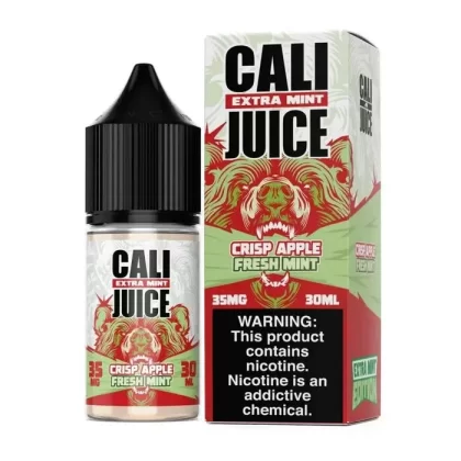 Extra Mint Crisp Apple Fresh Mint Nicotine Salt by Cali Juice - Vape Product; Vape Product, Vape Product