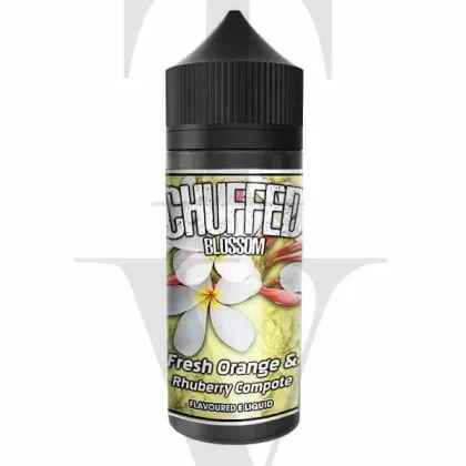CHUFFED FRESH ORANGE RHUBERRY COMPOTE BLOSSOM RANGE 100ML SHORTFILL E-LIQUID