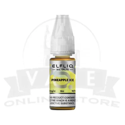 Pineapple Ice Elf Bar Elfliq 10ml Nic Salt | 5 for £10