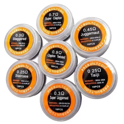 JUGGERNAUT PreBuilt Coils - Eliquidsupply