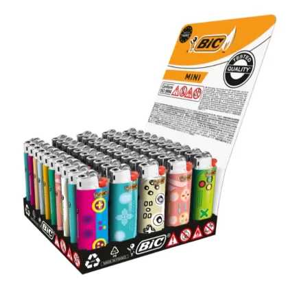Zapalniczka BIC Mini Controler ( opakowanie 50szt. )