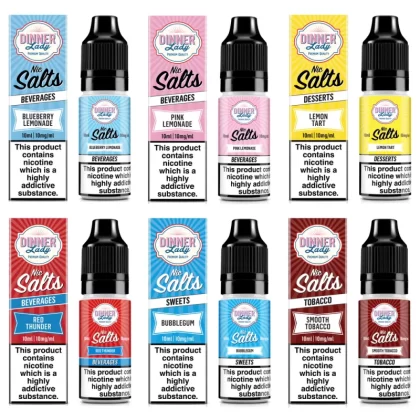 50 Dinner Lady Nic Salts Wholesale & Bulk Prices – 10ml – TPD - Vapestorm Co