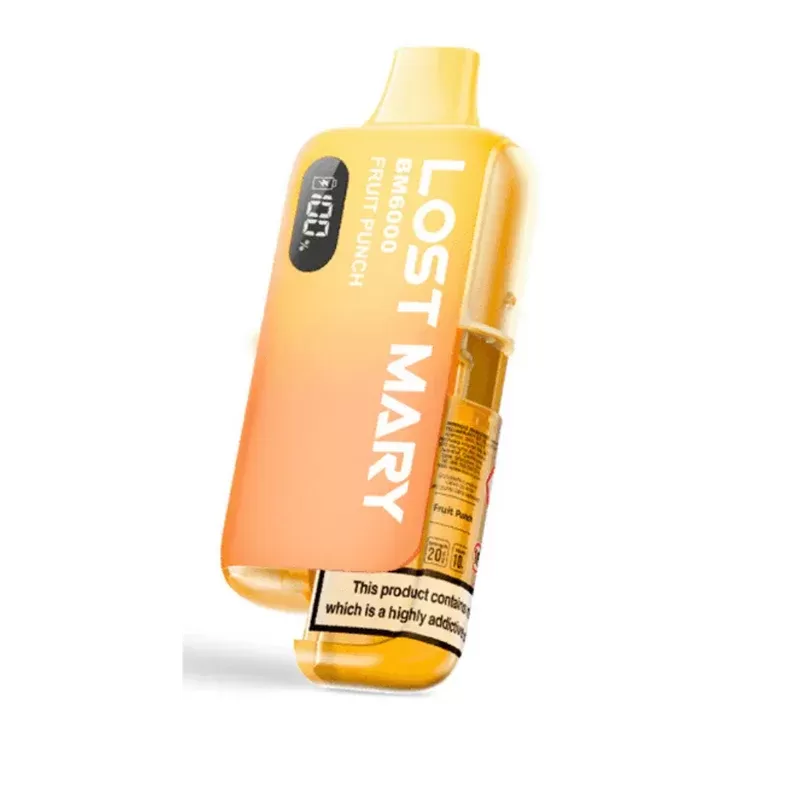 Lost Mary BM6000 Prefilled Pod Kit Fruit Punch - Nicotine Strength#20mg (4A8178)