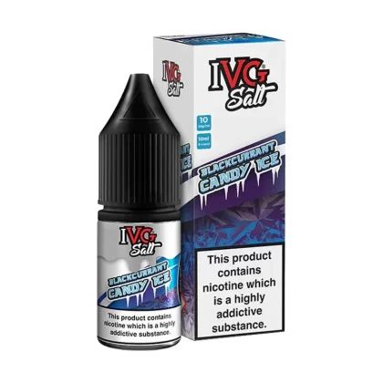 Blackcurrant Candy Ice Salt E-Liquid by IVG 10ml
