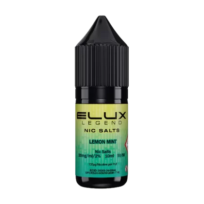 Lemon Mint Nic Salt by Elux 10ml - Ecigwizard