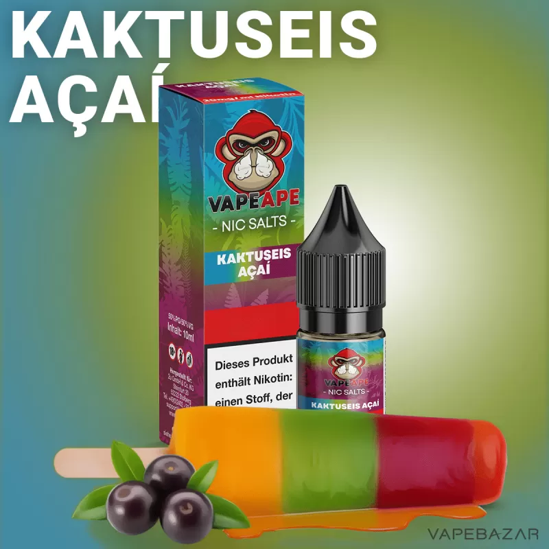 VapeApe – Kaktuseis Acai – Nic Salts - Vapebazar