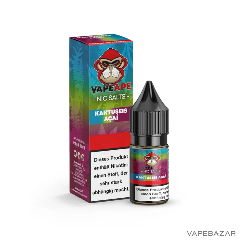 VapeApe – Kaktuseis Acai – Nic Salts - Vapebazar - Image 3