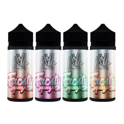 Frosty Squeeze Shortfill E-Liquid 80 ml – No Frills Collection (0 mg, 80VG/20PG)