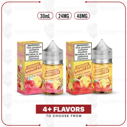 Lemonade Monster Salt 30mL E-Juice - Thevapersworld