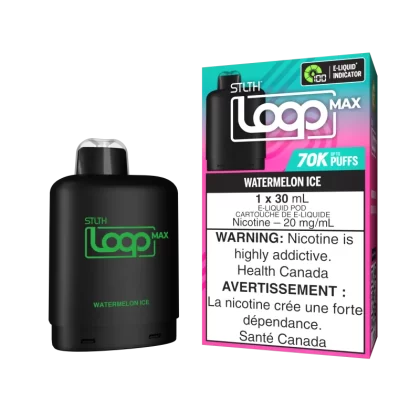 STLTH LOOP MAX POD PACK - Watermelon Ice - 20 mg/mL (wholeseller) (SK) - Excise FED