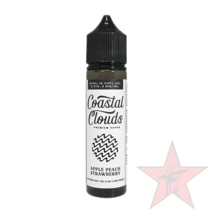 Coastal Clouds – Apple Peach Strawberry – 60mL - Nicotine (mg)#3