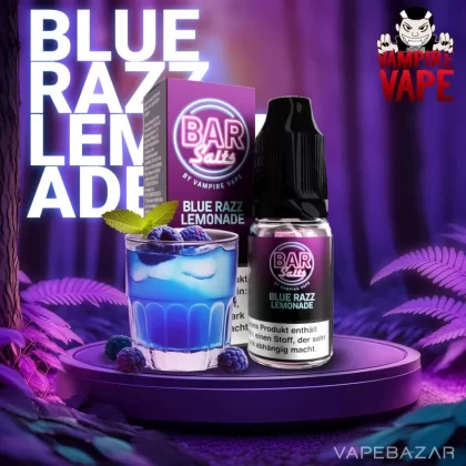 Bar Salts Nikotinsalz Liquid – Blue Razz Lemonade - 10mg/ml, 5mg/ml