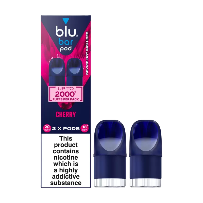 Cherry Blu Bar Pods - Vapeshop Co