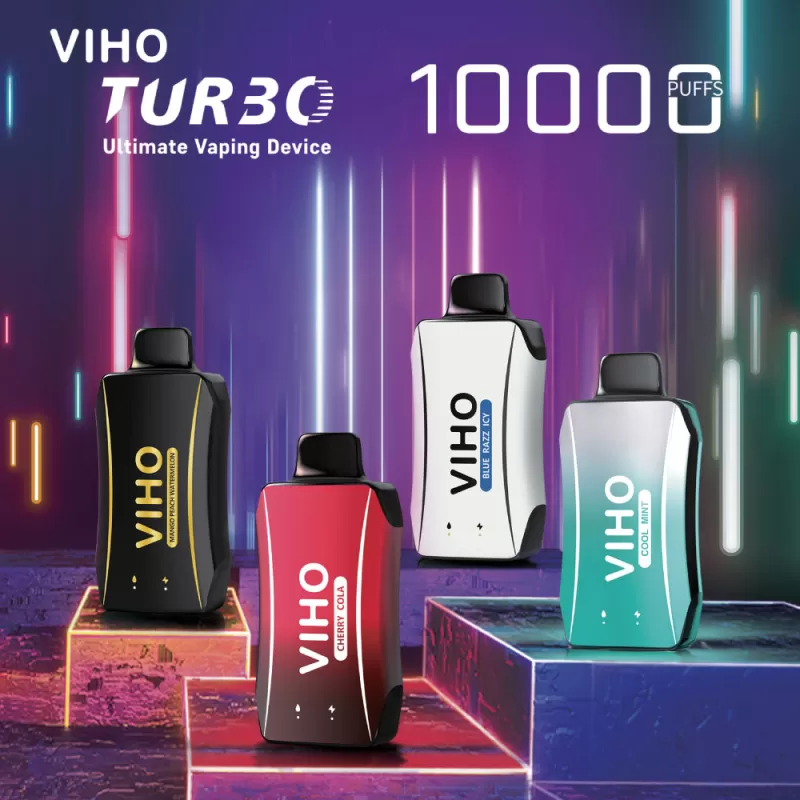 VIHO Turbo 10K Disposable Device – 10,000 Puffs - Peppermint Cream