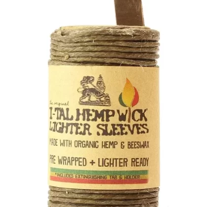 i-Tal Hemp Wick Lighter Sleeve - Ejuicewarehouse