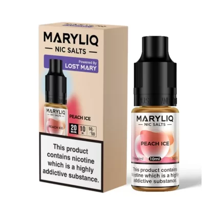 MaryLiq Peach ice Nic Salts 10ml