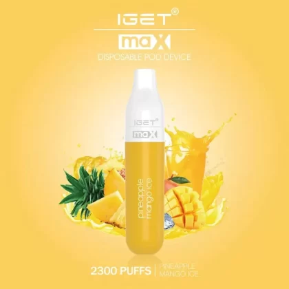 IGET Max Vape – Pineapple Mango Ice (2300 Puffs)