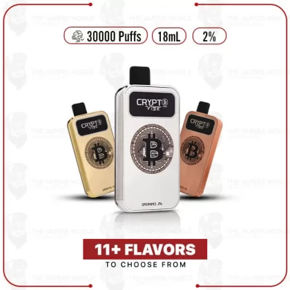 Crypto Vibe 30K Puffs Disposable Vape - Thevapersworld