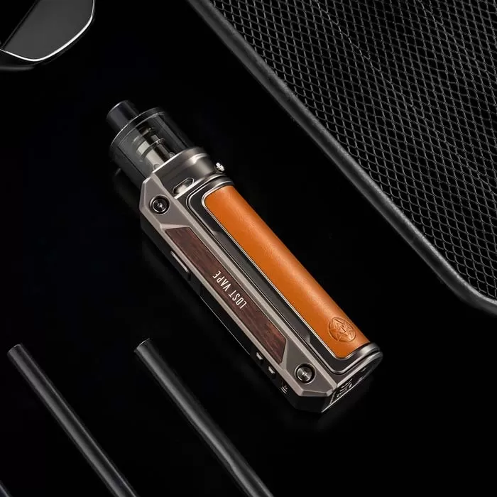 Lost Vape Thelema Urban 80W Kit with UB Ultra Pod 5.5ml - Black Carbon Fiber - Image 3