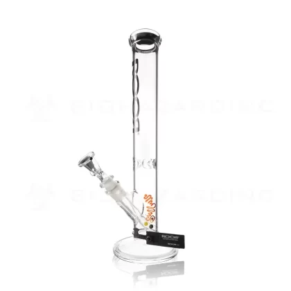 RooR® | 45mm x 5mm Straight Water Pipe | 14″ – 14mm – Black Logo