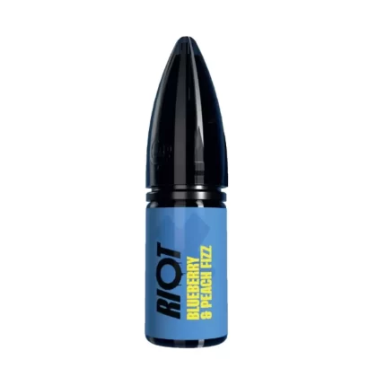Blueberry & Peach Fizz Nic Salt E-Liquid Riot X by Riot Squad (10ml) - 20mg